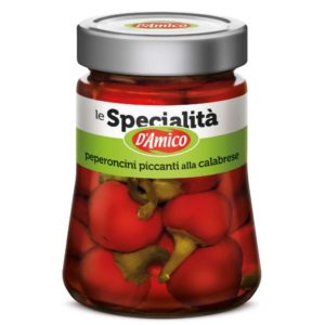 Pepperoncini alla calabrese (spicy cherry peppers)